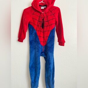 Kids Red and Blue Superhero Costume